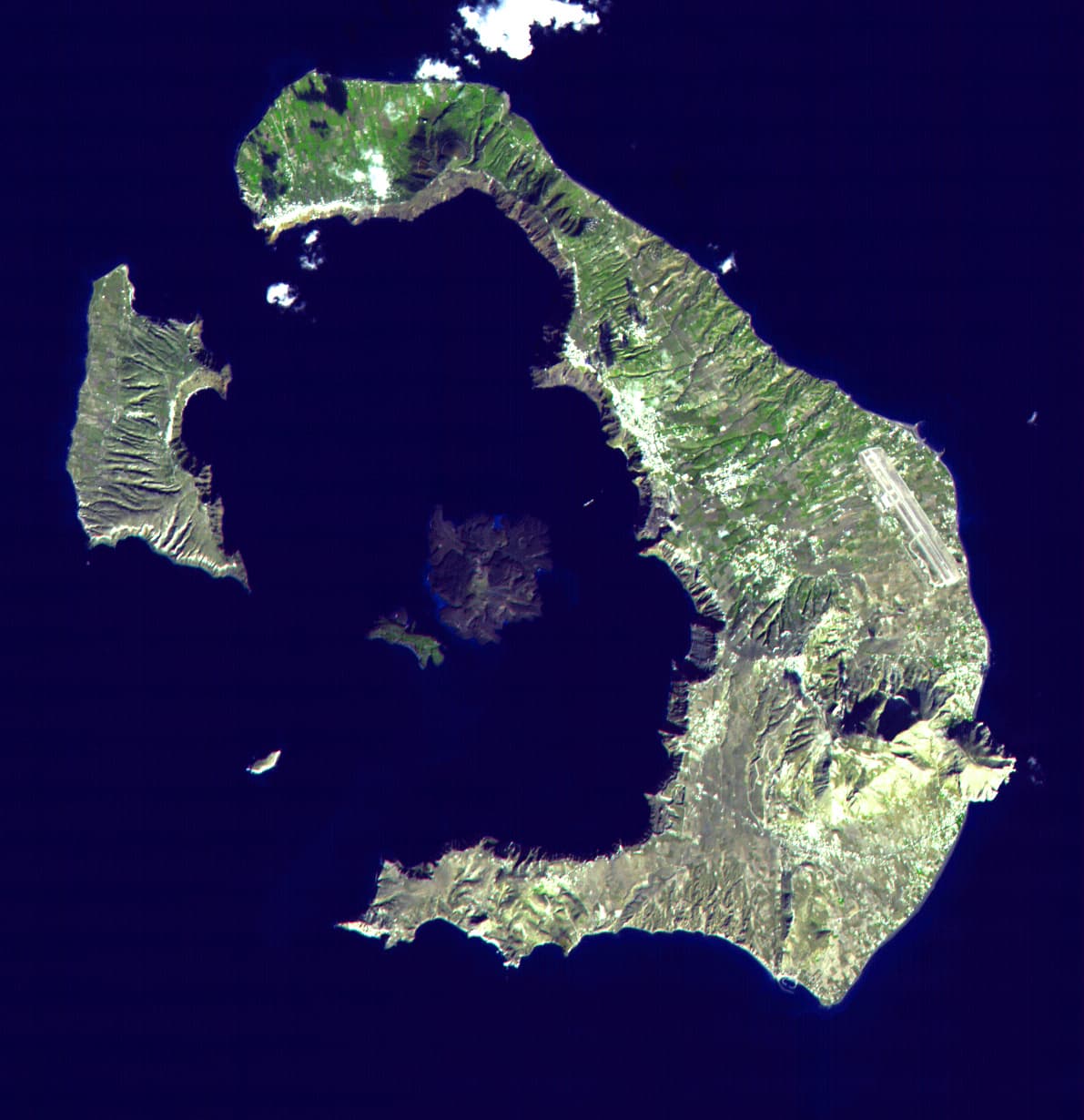 Nea Kameni Volcano