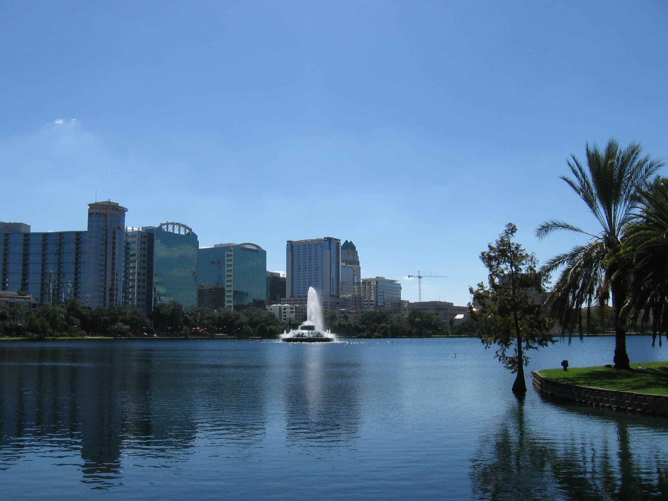 Lake Eola Park Fountain