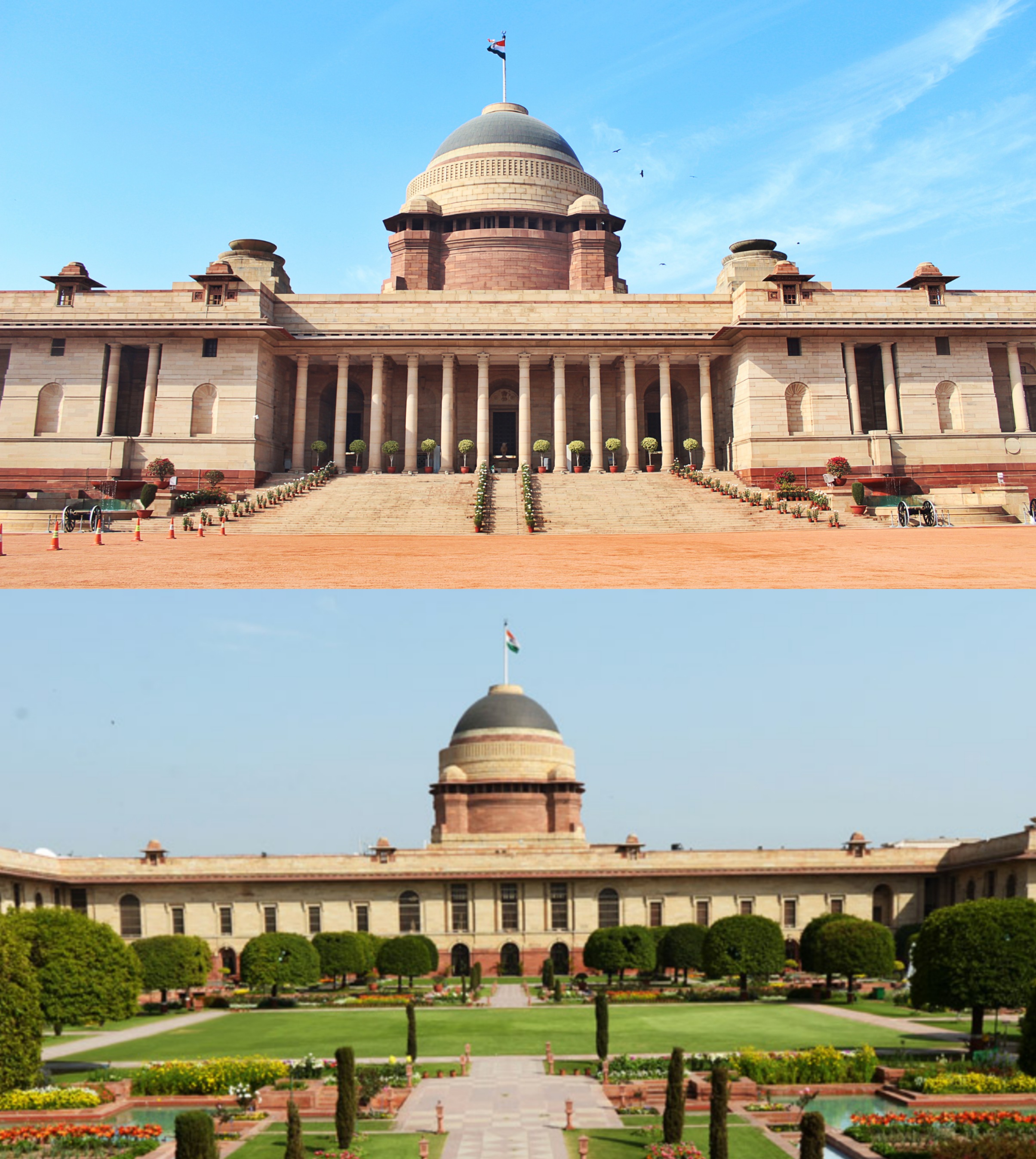 Mughal Gardens at Rashtrapati Bhavan